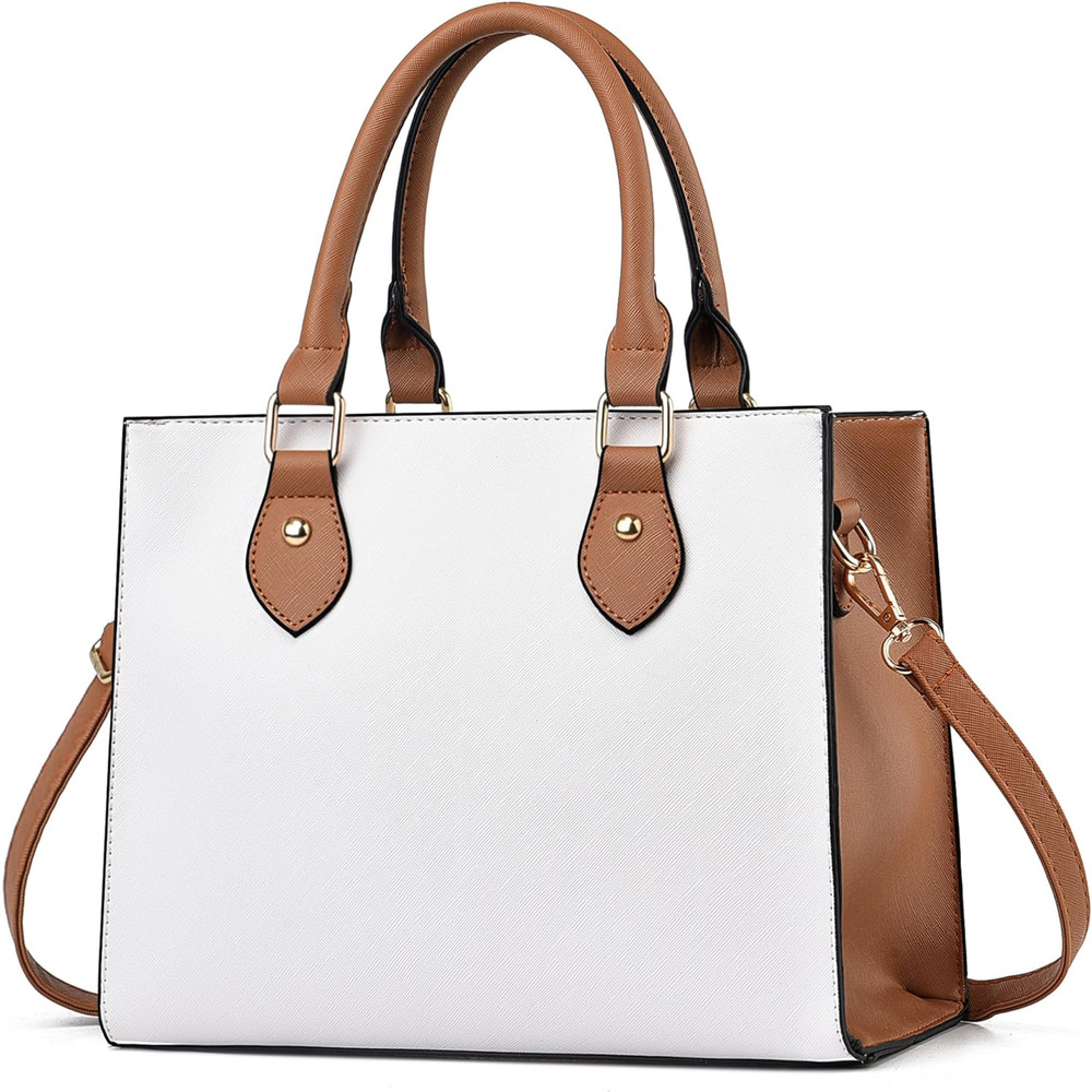 Crossbody Purses and Handbags for Women PU Leather Tote Top Handle Satchel Shoul